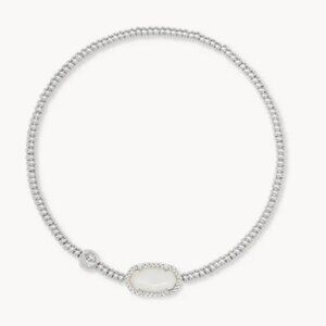Kendra Scott Grayson Silver Stretch Bracelet